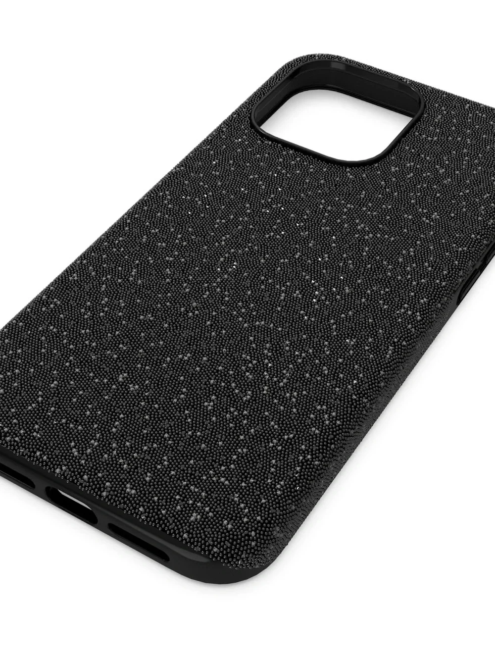 Swarovski iPhone 15 Pro Max Black Sparkle Crystal Embellished Phone Case cover